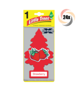 24x Packs Little Trees Single Strawberry Scent X-tra Strength Hanging Trees - £29.08 GBP