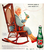 1955 7 UP Grandma Advertisement Vintage Soda Pop Soft Drink Beverage DWYY5 - €21,52 EUR 1955 7 UP Grandma Advertisement Vintage Soda Pop Soft Drink Beverage DWYY5 - €21,52 EUR