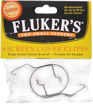 Flukers Screen Cover Clips: Secure your Terrarium with Ease! - $4.90+