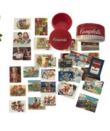 Vintage Campbell Soup Postcards and Bowl - £35.03 GBP