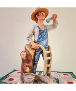 KONTINENTAL KENTUCKY BOURBON WHISKEY PORCELAIN DECANTER &#39;HOMESTEADER&#39; - $428.41 MXN