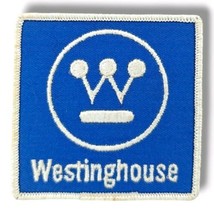 Vintage Westinghouse Sew On Patch Embroidered Square 3&quot; New Unused  - £10.17 GBP