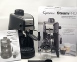 Capresso Steam Pro 4 Cup Espresso &amp; Cappuccino Machine Model 304 - £38.17 GBP