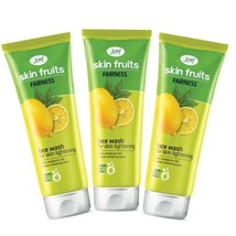 Joy Skin Fruits Fairness Face Wash (Lemon) Pack of 3 (free shipping world) - £20.86 GBP