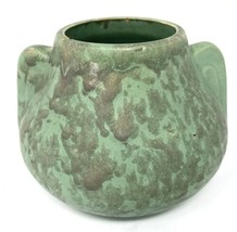 Vintage 1950&#39;s Colorado Pottery Green Pot Vase, 5.5&quot; Tall - $17.09