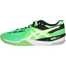 ASICS GEL-Blast 6 Men&#39;s Badminton Shoes Sports Indoor Shoes Green NWT E413Y-7001 - £97.75 GBP