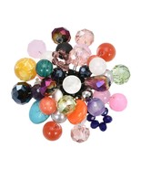 Mix Color Fusion Mix Stone Floral Pin-Brooch - £24.92 GBP