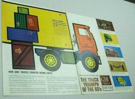 1961 Print Ad GMC Trucks Triumph of the 60&#39;s Aluminum Tilt Cab - £10.94 GBP