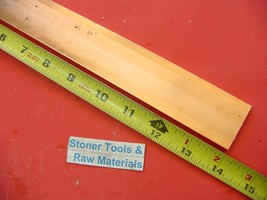 1 Pc of 3/8&quot;x 1-1/2&quot; C110 COPPER BAR 14&quot; long Solid Flat Bar New .375&quot; Bus Bar S - £60.21 GBP