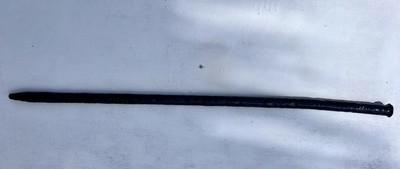 Large 29.75” Long Metal, Tapered Punch Tool Bar Repainted Black - .75” T... - $9.89