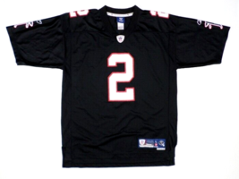 Reebok Onfield Matt Ryan 2 NFL Falcon&#39;s Team Jersey Black Size L + 2 Stitched - £35.61 GBP
