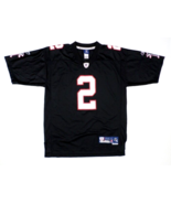 Reebok Onfield Matt Ryan 2 Falcon's Team Jersey Black Size L + 2 Sewn Stitched
