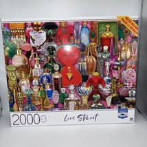 Lars Stewart Perfume Bottles MB Puzzle 2000 Piece Puzzle New Sealed - $25.00
