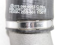 07-09 MERCEDES-BENZ W221 S600 TURBOCHARGER PIPE HOSE DUCT E4243 image 10