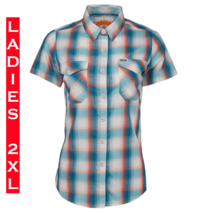 DIXXON FLANNEL - 305 Bamboo Short Sleeve Shirt - Women&#39;s 2X - £46.70 GBP