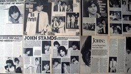 John Stamos ~ Twenty (20) B&amp;W Vintage Articles From 1982-1984 ~ B3 Clippings - £10.10 GBP