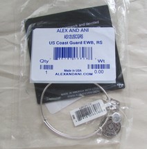 Alex and Ani Bracelet U.S. Coast Guard Silver - £22.16 GBP