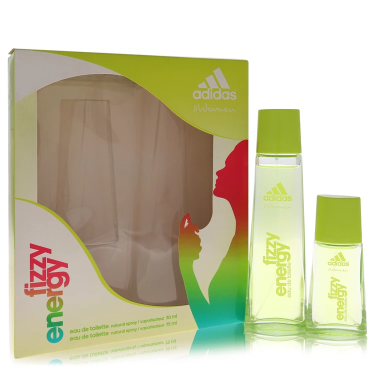 Adidas Fizzy Energy by Adidas Gift Set -- 2.5 oz Eau De Toilette Spray +... - $19.25