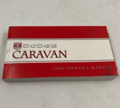 2006 Dodge Caravan Owners Manual Handbook OEM G04B07013 - $26.99