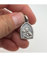 David Yurman .925 Sterling Silver Saint Anthony Men&#39;s Pendant - $521.91 CAD