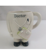 Vintage Enesco Japan Imports Doctor 3D 4.75&quot; Coffee Cup With Feet - €12,41 EUR