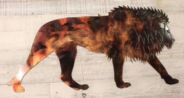 Lion - Metal Wall Art - Copper 30&quot;   - £79.03 GBP