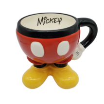 Mickey Mouse Coffee Mug Cup Body Signature Disney Parks Original EUC - $12.16