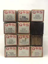 Lot of 12 Piano Rolls Days Of Wine And Roses QRS Boxes - $72.99