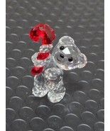 SWAROVSKI KRIS BEAR – 2016 ANNUAL EDITION WITH CANDY CANE #5222231, no box - $79.13