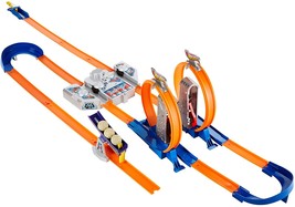 Hot Wheels Track Builder Total Turbo Takeover Track Set Kids Children Exclusive - £79.92 GBP