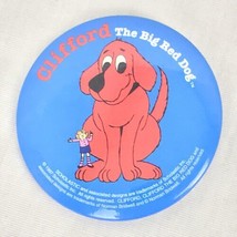 Vintage Clifford The Big Red Dog Pinback Button Pin Scholastic 1997 - $13.60