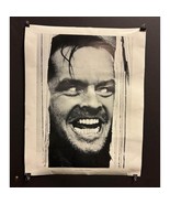 Vintage The Shining movie poster (B/W) “28 1/4 x 22 1/2” Printed in England - $39.59