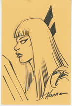 Scott Hanna Signed Original Marvel Comics New Mutants 4x6&quot; Art Sketch ~ Magik - £64.32 GBP