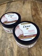 2 Pack Dove Hair Mask + Minerals Smoothes + Pink Clay 4 oz 24H Frizz Protection - $24.27