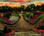 Roger Williams Park Providence Ri Rhode Island Lino Cartolina A4 - $4.04