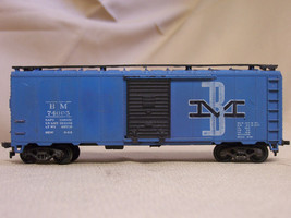 BM 74005 BOX CAR HO SCALE TRAIN BLUE CARGO CAR - £7.78 GBP