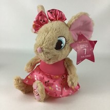 Hallmark Request A Song Mimi Mouse Plush Stuffed Animal Interactive Singing Toy - $22.82