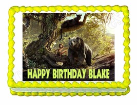 Jungle Book Edible Cake topper decoration - personalized free! - £8.00 GBP
