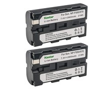 Kastar NP-F570 Battery (2-Pack) for NP-F570, NP-F550, NP-F530, NP-F330 work with - £28.73 GBP