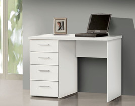 Pulton Compact White Computer Office Desk - £181.97 GBP