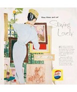 1958 Pepsi Cola Soda Staying Lovely Advertisement Vintage Beverage Pop D... - €26,12 EUR