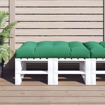  Pallet Cushion Green Fabric (100% polyester) Large - $1,905.07 MXN