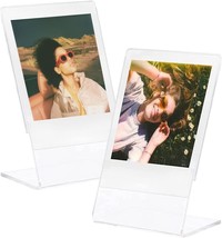 Ngaantyun Acrylic Photo Frame For Polaroid Go Instant Camera Film, Pack Of 2Pcs - £28.76 GBP
