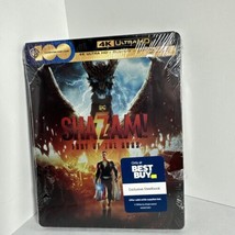 Shazam! Fury Of The Gods SteelBook 4K Ultra HD Blu-Ray + Blu-Ray + Digital New - £19.40 GBP