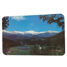 Postcard Mt Evans From Bendemeer Valley In Denver Mountain Parks Colorado Chrome - $6.98