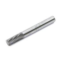 Forney 60120 Tungsten Carbide Burr with 1/4-Inch Shank, Cylindrical, 1/4... - £28.60 GBP