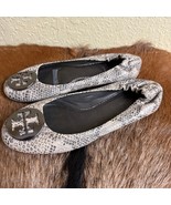Tory Burch Reva Snake Lizard Print Ballet Flat Classy Demure Women&#39;s App... - $75.00 CAD