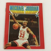 Michael Jordan Mini Bio Book Basketball Stats Facts Color Photos Vintage 1993 - £10.86 GBP