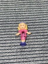 Vintage 1993 Polly Pocket Royal Throne Ring Replacement Doll Pink Dress - $14.99
