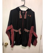 Puma Training First Mile Hooded Windbreaker Men&#39;s SZ Medium Multicolor F... - $29.69